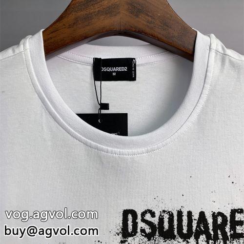 ドライ ディースクエアードコピー 愛らしさ抜群！ 2022 2色可選  DSQUARED2コピー  半袖Tシャツ