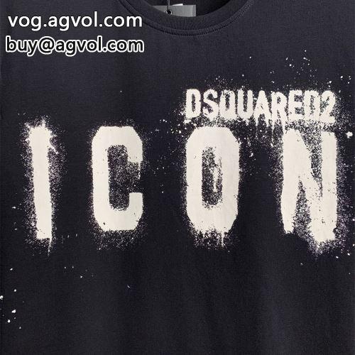 ドライ ディースクエアードコピー 愛らしさ抜群！ 2022 2色可選  DSQUARED2コピー  半袖Tシャツ