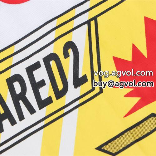 2022 2色可選  DSQUARED2コピー 半袖Tシャツ カッコいい印象を付ける ディースクエアードコピー コスパ最高のプライス