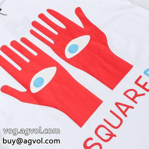おすすめ/オススメ 愛らしさ抜群！ DSQUARED2コピー 半袖Tシャツ ディースクエアードコピー 2022 2色可選