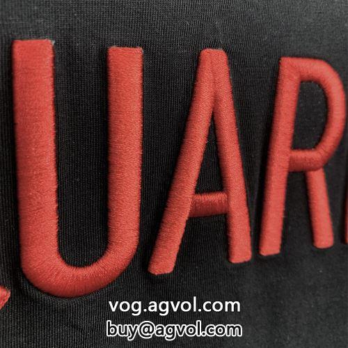 高級感あるボリュームのダウンジャケットが登場！ DSQUARED2コピー  半袖Tシャツ ディースクエアードコピー 個性派 2022 2色可選