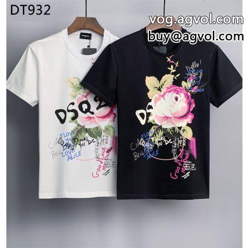  2色可選  DSQUARED2コピー 好評でした 半袖Tシャツ ディースクエアードコピー 特別人気感謝SALE 2022    