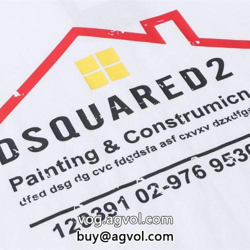 ディースクエアードコピー 【人気ブログ掲載】 2022 2色可選 大人気 DSQUARED2コピー  半袖Tシャツ