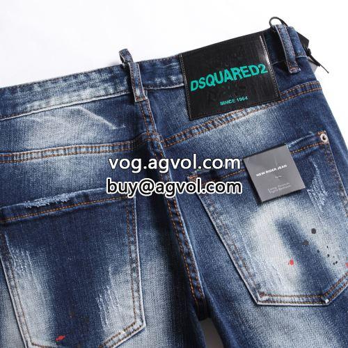 DSQUARED2コピー バックポケット付 ディースクエアードコピー 2022 コスパ最高のプライス ジーンズ