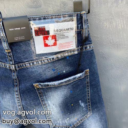 スリムフィット ディースクエアードコピー 2022 DSQUARED2コピー 上質 ジーンズ