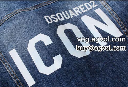 スタンドネック ディースクエアードコピー  2022 DSQUARED2コピー  デニムジャケット 高評価の人気品