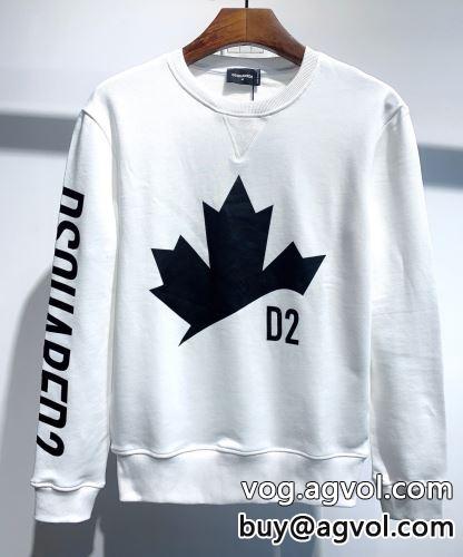 秋着用 プルオーバーパーカー ディースクエアードコピー  DSQUARED2コピー  2色可選 2022  個性派