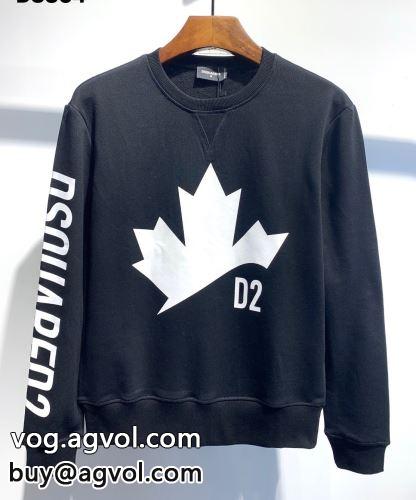 秋着用 プルオーバーパーカー ディースクエアードコピー  DSQUARED2コピー  2色可選 2022  個性派