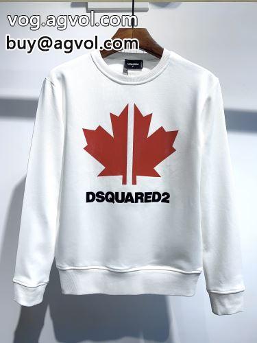 海外セレブ定番愛用 2022  ディースクエアードコピー 2色可選 プルオーバーパーカー DSQUARED2コピー