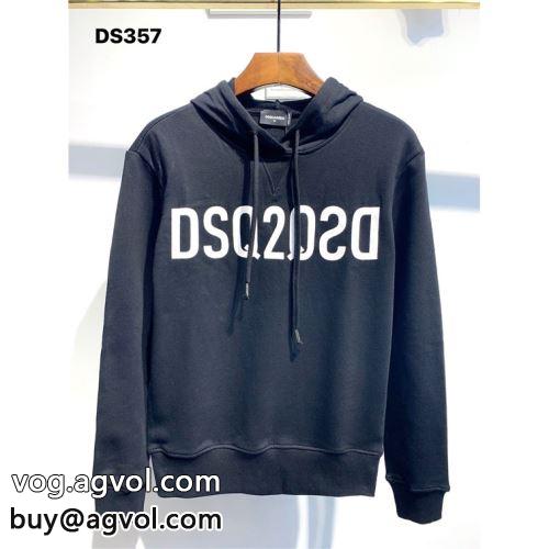 2色可選 雑誌掲載アイテム 2022 ディースクエアードコピー  DSQUARED2コピー パーカー