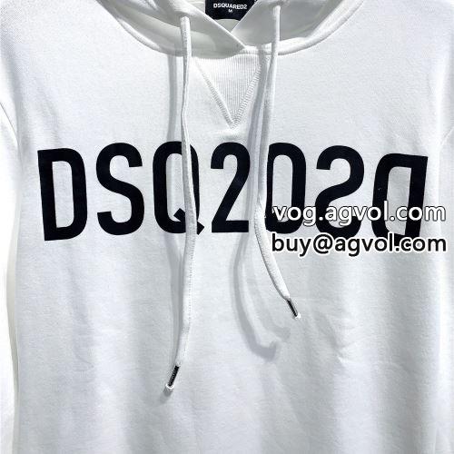 2色可選 雑誌掲載アイテム 2022 ディースクエアードコピー  DSQUARED2コピー パーカー