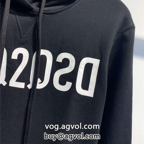 2色可選 雑誌掲載アイテム 2022 ディースクエアードコピー  DSQUARED2コピー パーカー