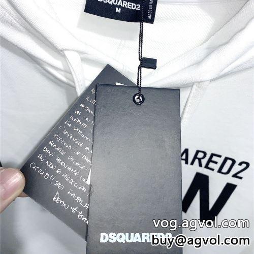 パーカー DSQUARED2コピー 2色可選 絶対オススメ♡ ディースクエアードコピー 2022