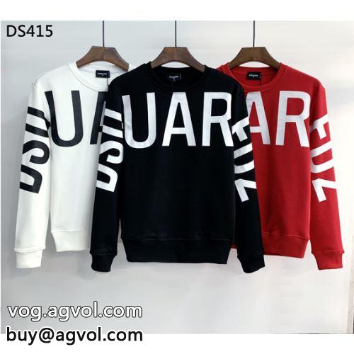  3色可選 お買い得品 ディースクエアードコピー 2022  パーカー プリントパーカー DSQUARED2コピー       