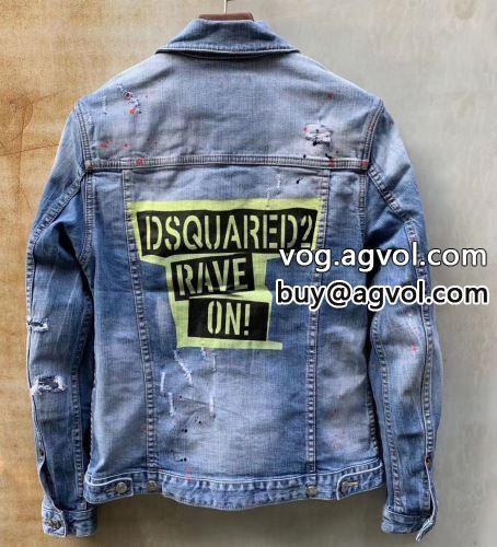 スタイリッシュな印象 2022 DSQUARED2コピー ディースクエアードコピー デニムジャケット