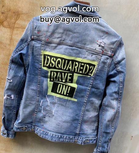 スタイリッシュな印象 2022 DSQUARED2コピー ディースクエアードコピー デニムジャケット