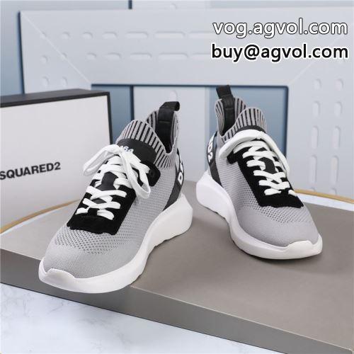 極上シューズ 魅惑 シューズ スニーカー DSQUARED2コピー  ディースクエアードコピー 3色可選 2022