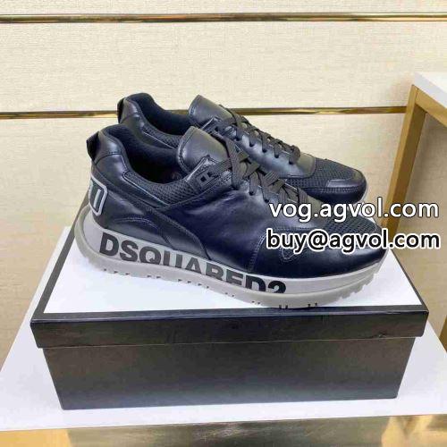 目玉商品 ディースクエアードコピー DSQUARED2コピー スニーカー シューズ  流行を超えた定番シューズ 3色可選 2022