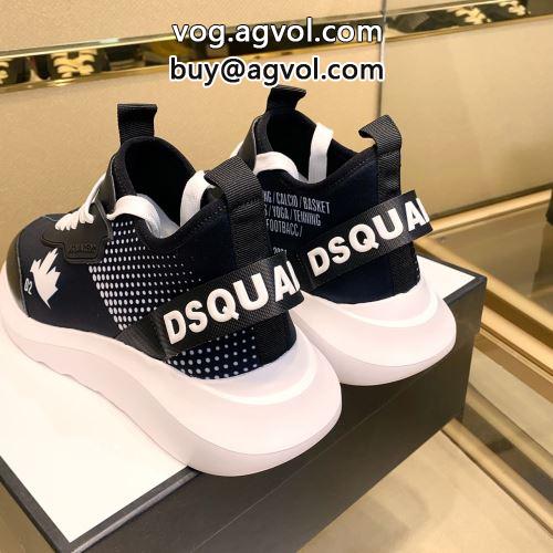 軽い履き心地 DSQUARED2コピー 2022 大好評♪ ディースクエアードコピー シューズ スニーカー