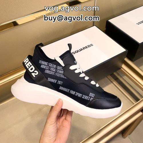 軽い履き心地 DSQUARED2コピー 2022 大好評♪ ディースクエアードコピー シューズ スニーカー