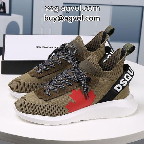 3色可選 秋冬 2022 ディースクエアードコピー 高評価の人気品 DSQUARED2コピー シューズ スニーカー