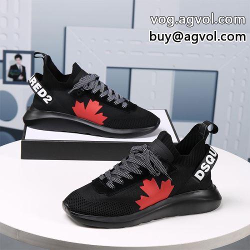 3色可選 秋冬 2022 ディースクエアードコピー 高評価の人気品 DSQUARED2コピー シューズ スニーカー