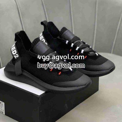  シューズ  スニーカー 特別人気感謝SALE 柔軟 ディースクエアードコピー DSQUARED2コピー 2022 