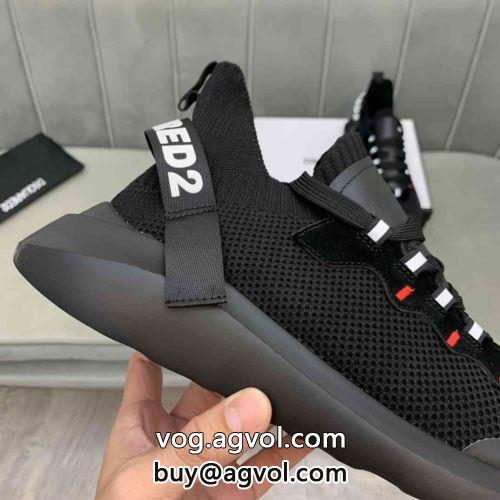 シューズ  スニーカー 特別人気感謝SALE 柔軟 ディースクエアードコピー DSQUARED2コピー 2022
