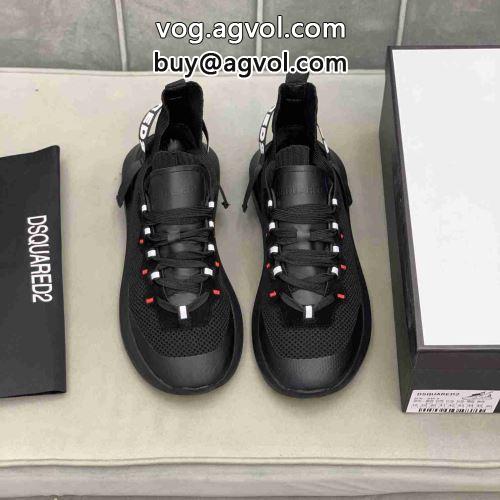 シューズ  スニーカー 特別人気感謝SALE 柔軟 ディースクエアードコピー DSQUARED2コピー 2022