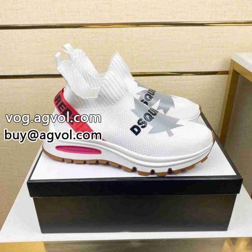  ディースクエアードコピー DSQUARED2コピー スニーカー 個性的なデザイン 2色可選 2022 シューズ  