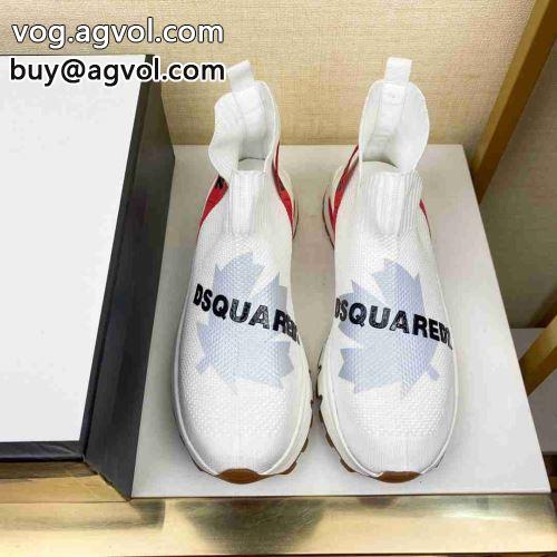 ディースクエアードコピー DSQUARED2コピー スニーカー 個性的なデザイン 2色可選 2022 シューズ