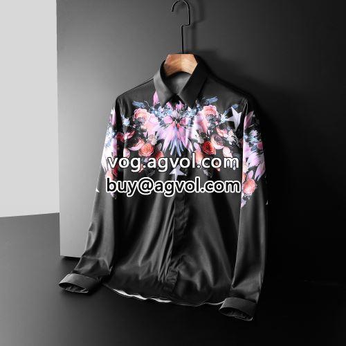  長袖シャツ 抜群な楽チン感ある大定番 GIVENCHYコピー ジバンシィコピー 2022 縦には伸びにくい  