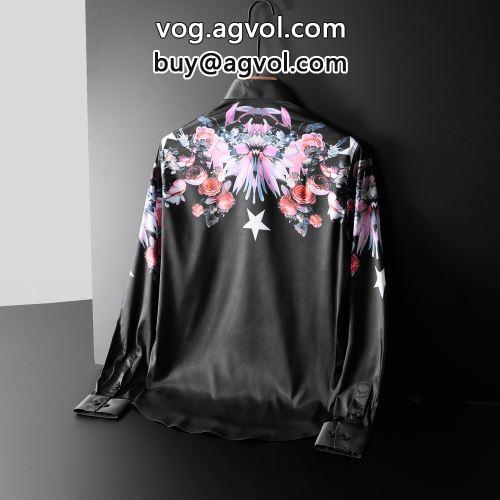 長袖シャツ 抜群な楽チン感ある大定番 GIVENCHYコピー ジバンシィコピー 2022 縦には伸びにくい
