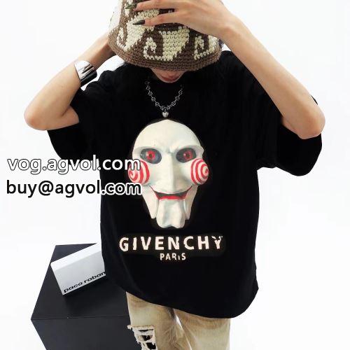 絶大な人気を誇る GIVENCHYコピー 優しい色合い  活用できるアイテム ジバンシィコピー 2022 半袖シャツ
