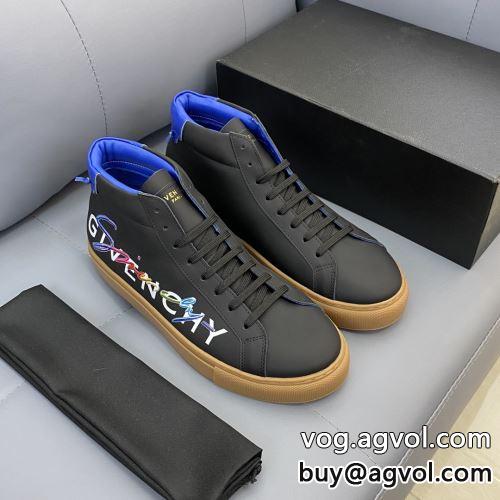  透湿・防水素材採用 ハイトップシューズ  GIVENCHYコピー ジバンシィコピー 2022 2色可選 シューズ