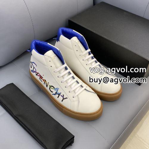 透湿・防水素材採用 ハイトップシューズ  GIVENCHYコピー ジバンシィコピー 2022 2色可選 シューズ