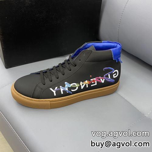 透湿・防水素材採用 ハイトップシューズ  GIVENCHYコピー ジバンシィコピー 2022 2色可選 シューズ