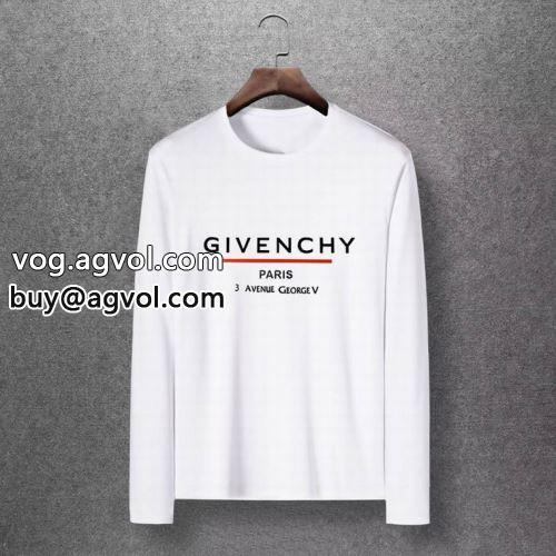  ジバンシィコピー 2022  GIVENCHYコピー 長袖Tシャツ 着心地満点 多色可選 乾きやすい          