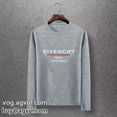ジバンシィコピー 2022  GIVENCHYコピー 長袖Tシャツ 着心地満点 多色可選 乾きやすい