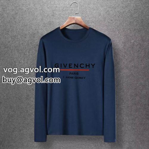 ジバンシィコピー 2022  GIVENCHYコピー 長袖Tシャツ 着心地満点 多色可選 乾きやすい