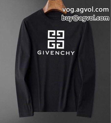  流行に関係なく長年愛用できる 2色可選 2022 ジバンシィコピー GIVENCHYコピー 長袖Tシャツ         