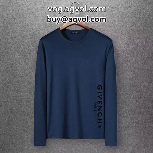 多色可選 カッコいい印象を付ける GIVENCHYコピー 長袖Tシャツ2022 ジバンシィコピー