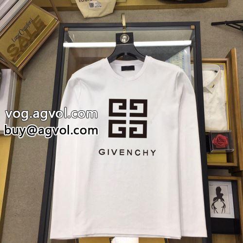 2022 頑丈な素材 GIVENCHYコピー 長袖Tシャツ ジバンシィコピー 気軽にカジュアルに使える 2色可選