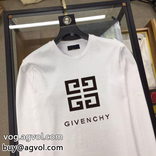 2022 頑丈な素材 GIVENCHYコピー 長袖Tシャツ ジバンシィコピー 気軽にカジュアルに使える 2色可選