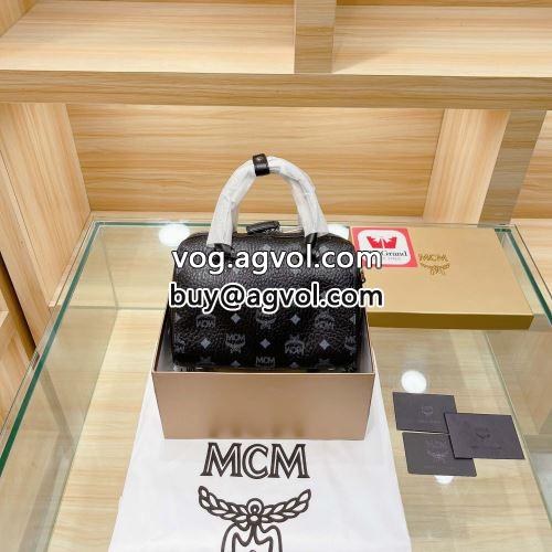 MCM ハンドバッグ バッグ 個性派 エムシーエム コピー 高級本革 2色可選 2022
