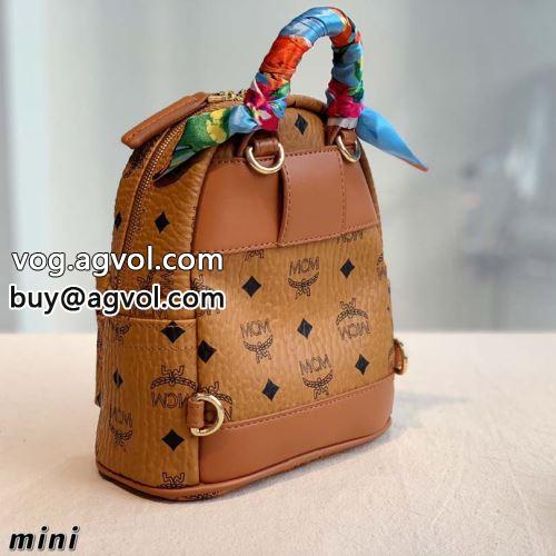 活躍のバッグ 2022 MCM バッグ 絶対オススメ? リュック、バックパック エムシーエム コピー 2色可選