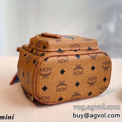 活躍のバッグ 2022 MCM バッグ 絶対オススメ? リュック、バックパック エムシーエム コピー 2色可選