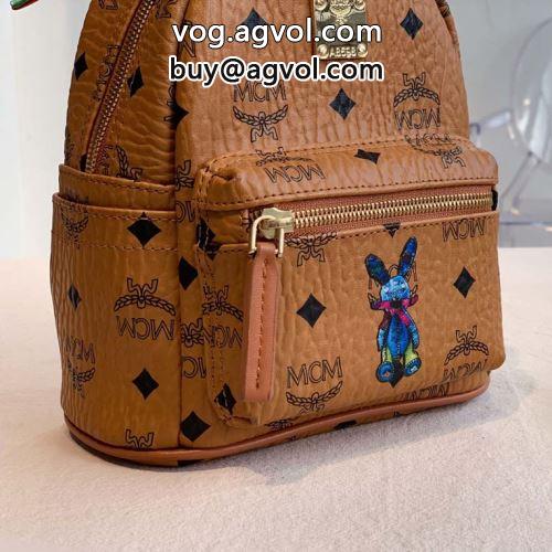 活躍のバッグ 2022 MCM バッグ 絶対オススメ? リュック、バックパック エムシーエム コピー 2色可選