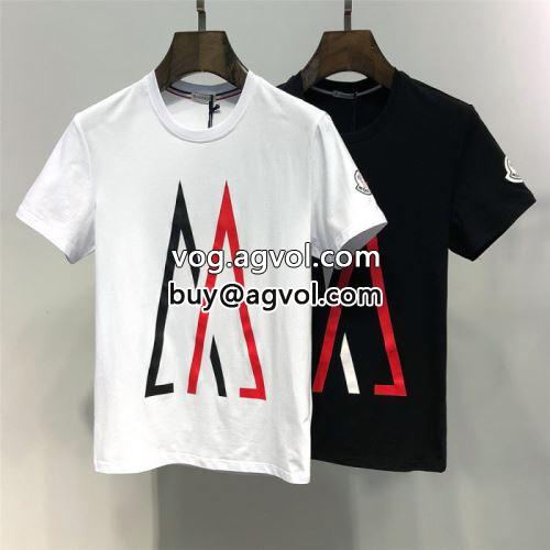 2色可選モンクレールコピー ブランド 2022  半袖Tシャツ 魅力ファッション プリント