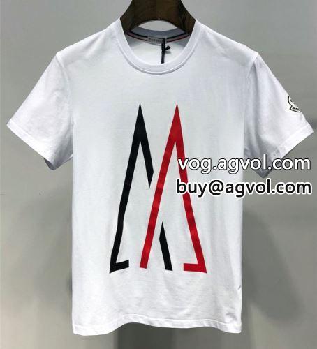 2色可選モンクレールコピー ブランド 2022  半袖Tシャツ 魅力ファッション プリント